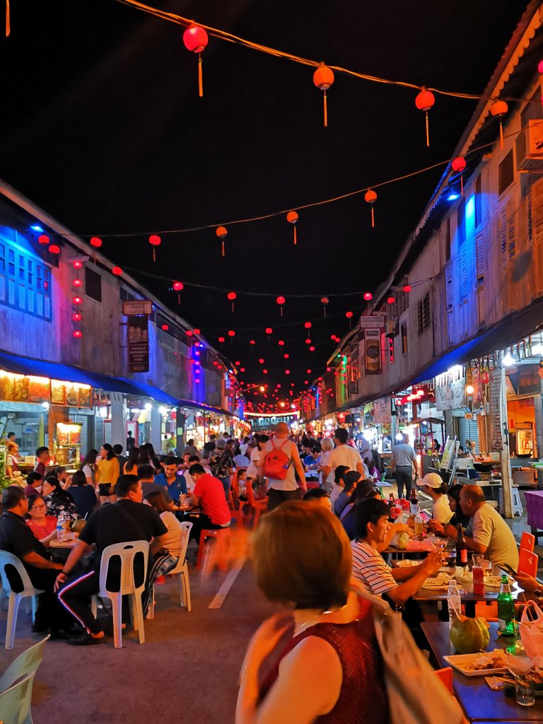Crowded Market at Siniawan Night Market