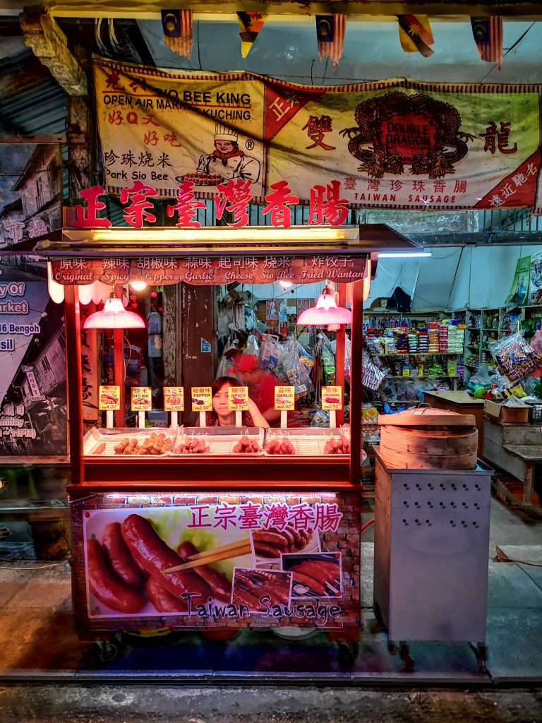 Taiwan Local Delight are sold at Siniawan Night Market Kuching