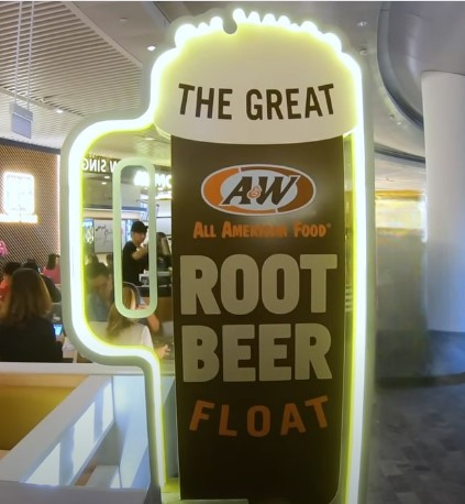 Root Beer at A&W @Jewel Changi